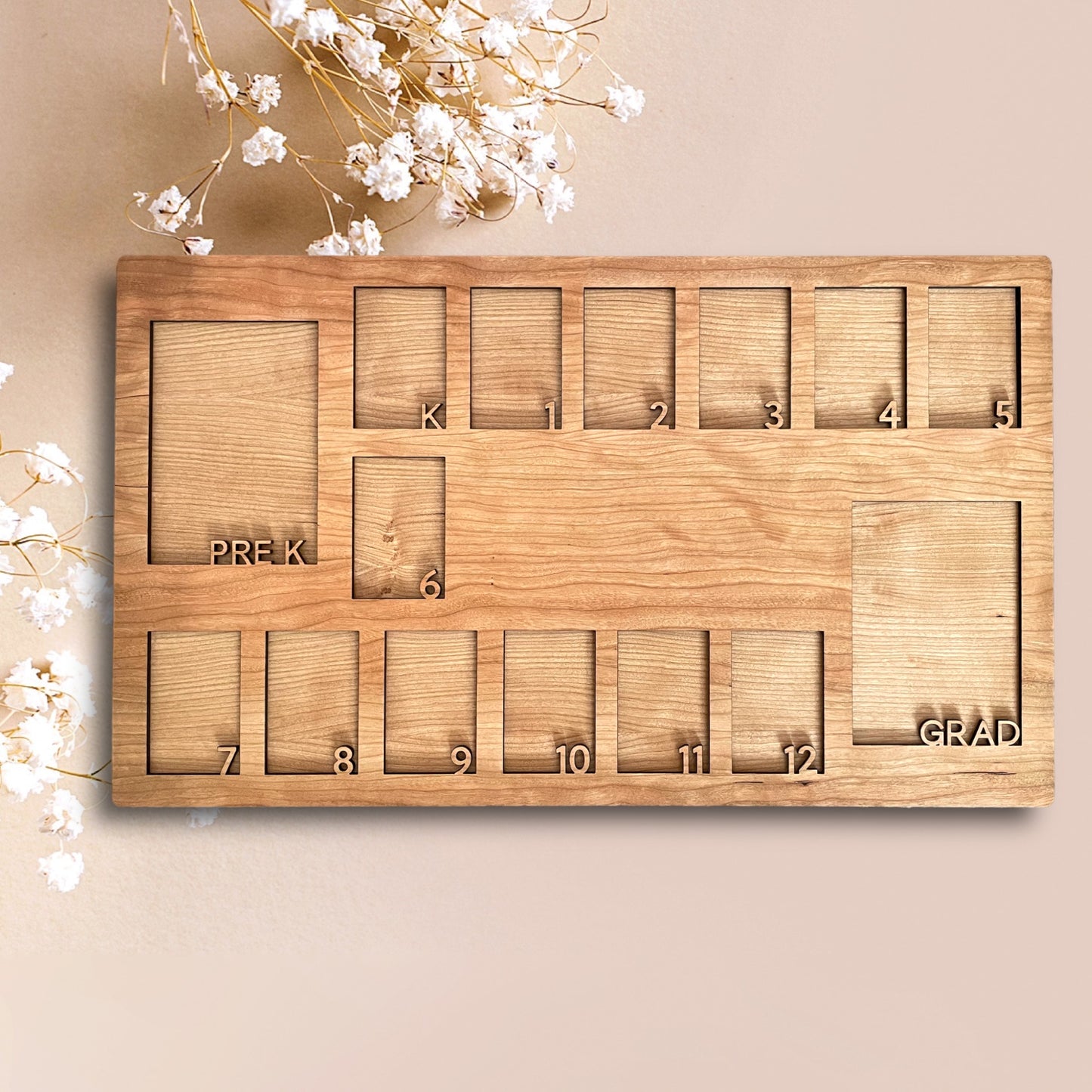 School year picture frame