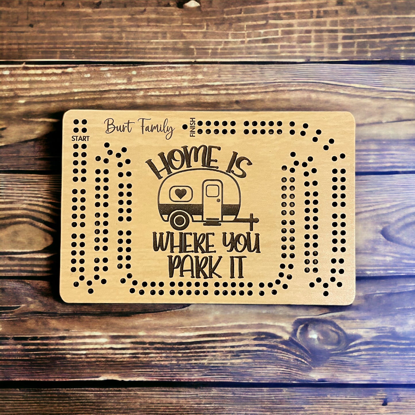 Travel Cribbage board