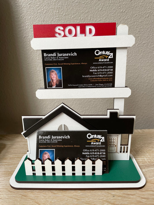 Business card holder - Realtor