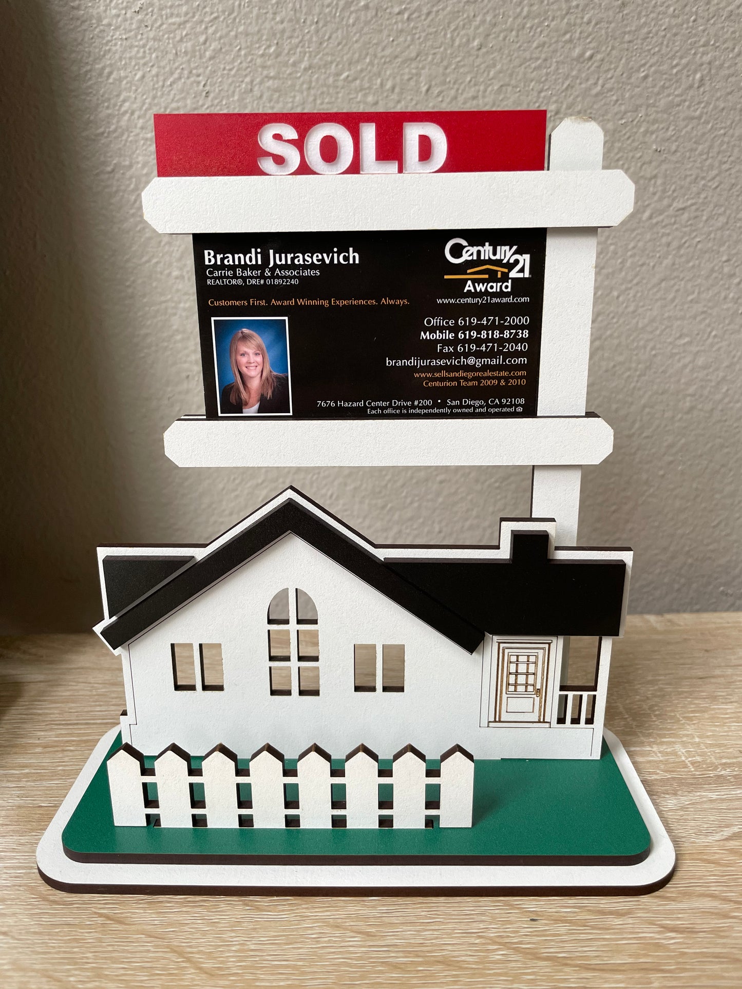 Business card holder - Realtor