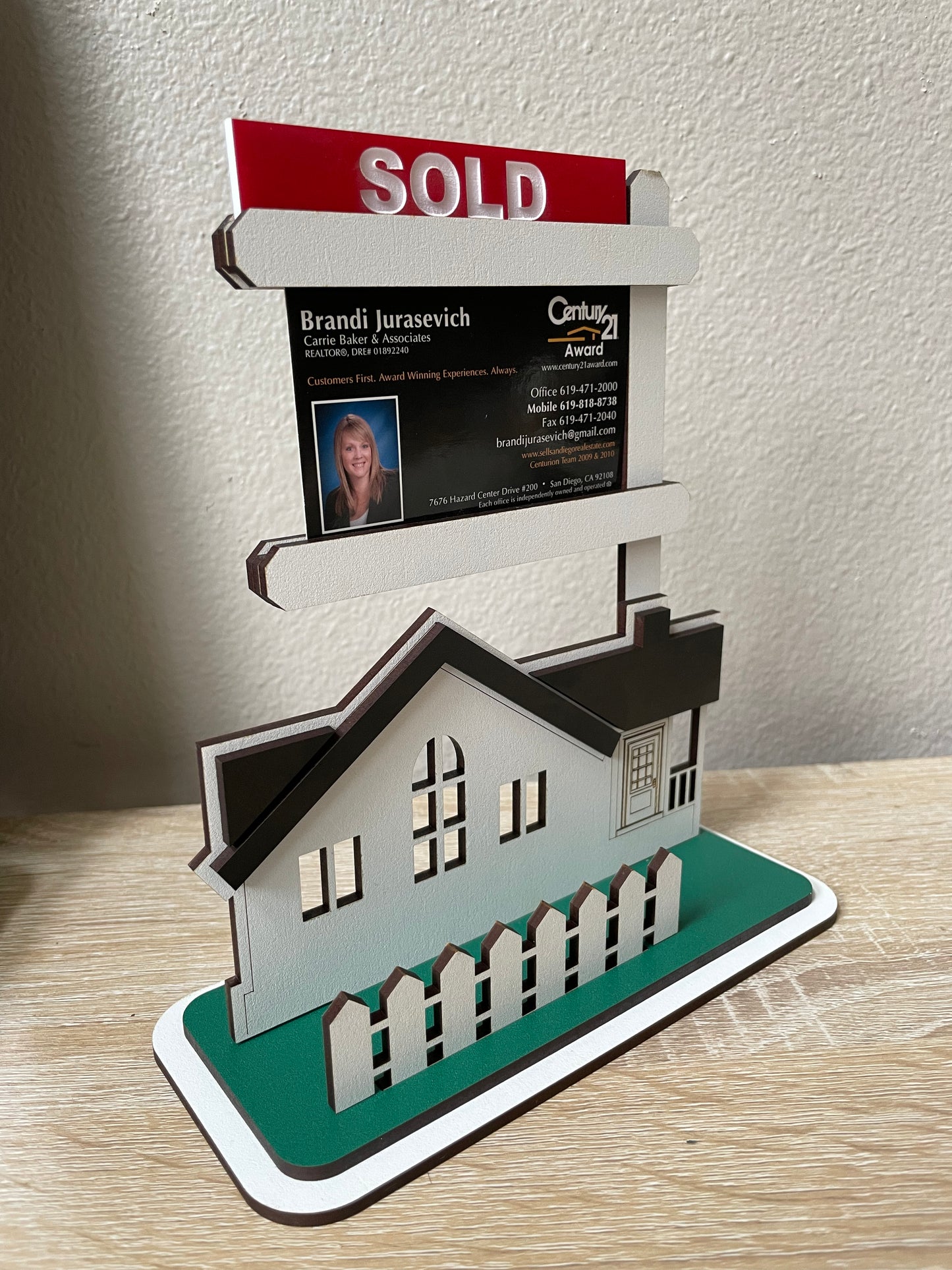 Business card holder - Realtor