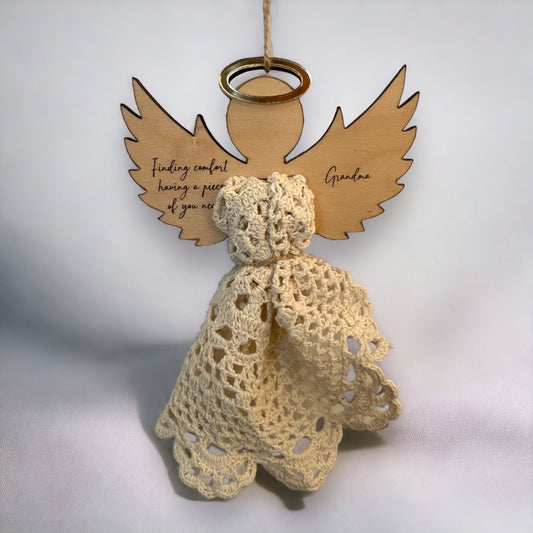 Angel memorial ornament